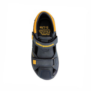 Zapatilla Niño Bubblegummers Dexter Azul Marino - Amarillo